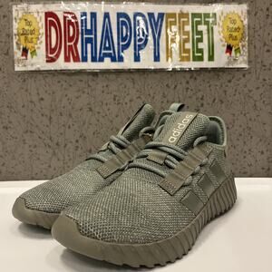 NWT adidas Men's Kaptir 3.0 Sneaker, Silver/Silver Pebble/Silver Green-SZ 13